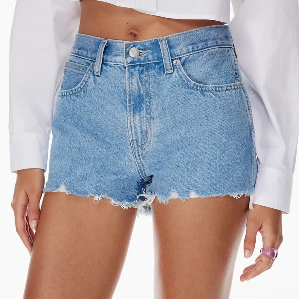 Aritzia Sunday best denim shorts